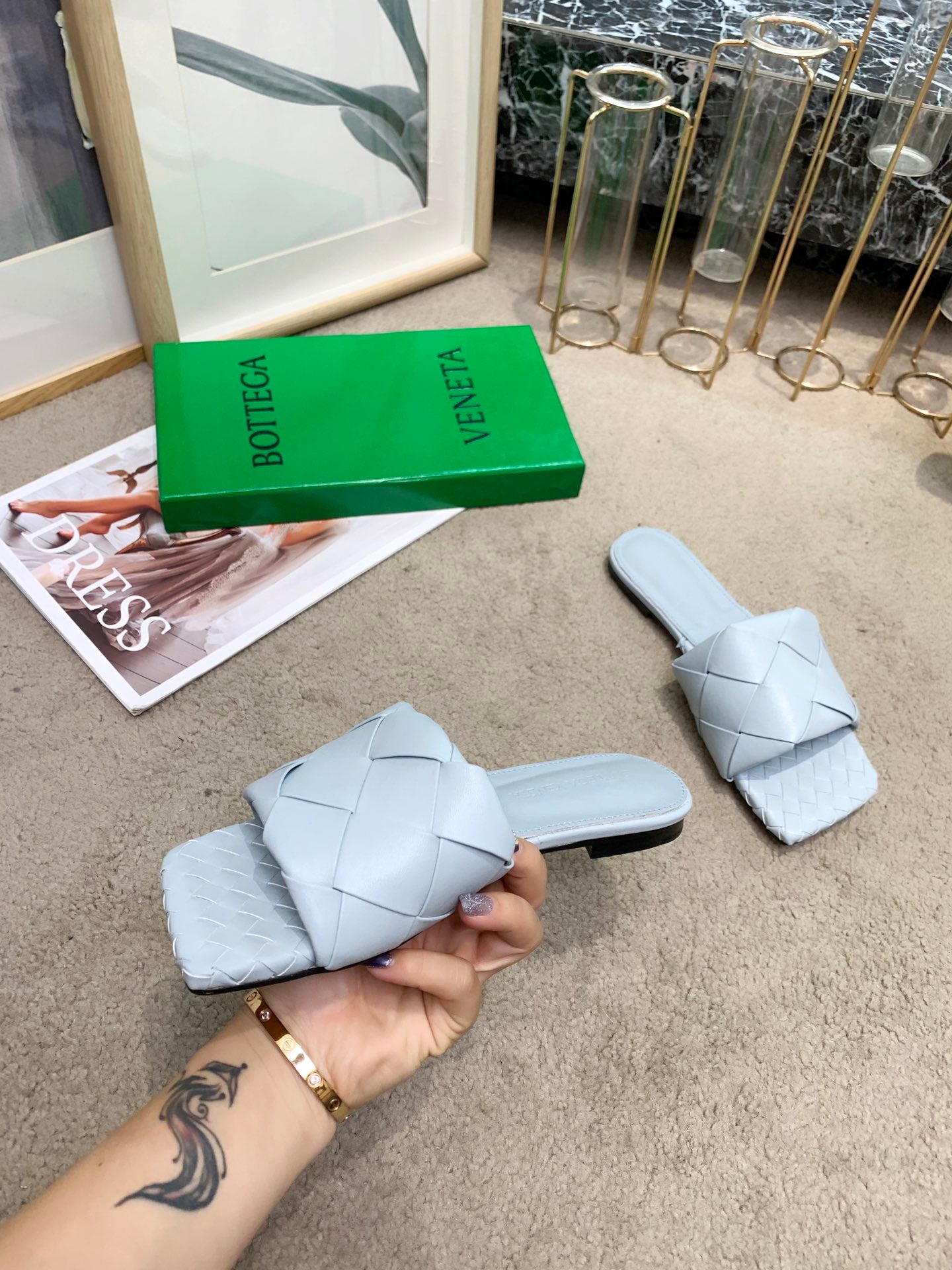 B-Flat woven sandals