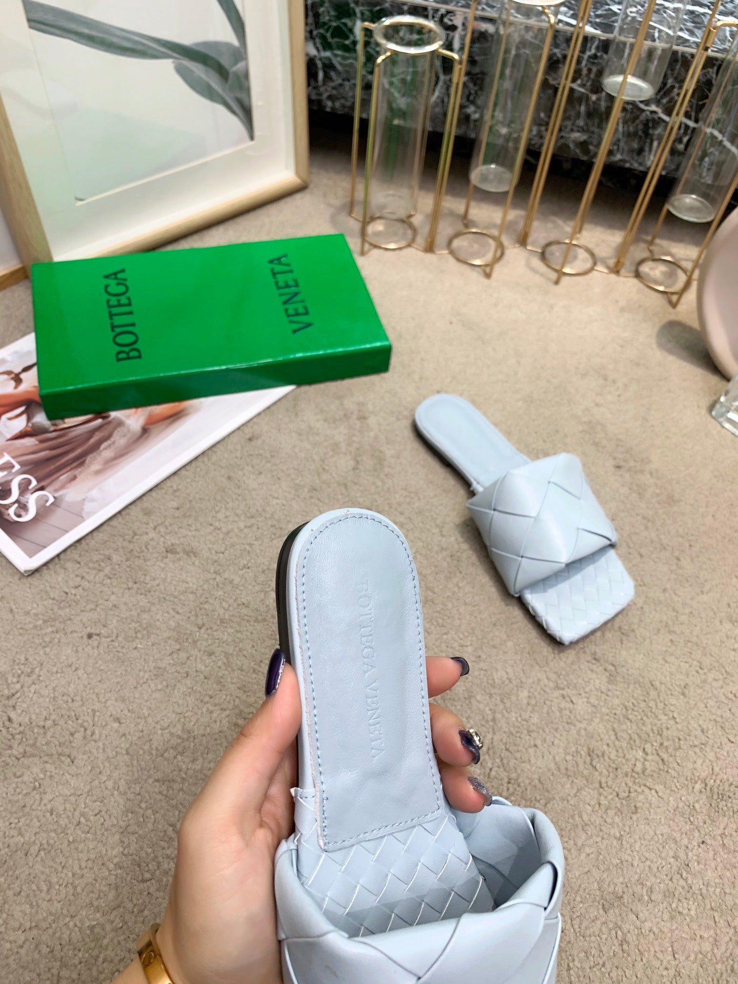 B-Flat woven sandals