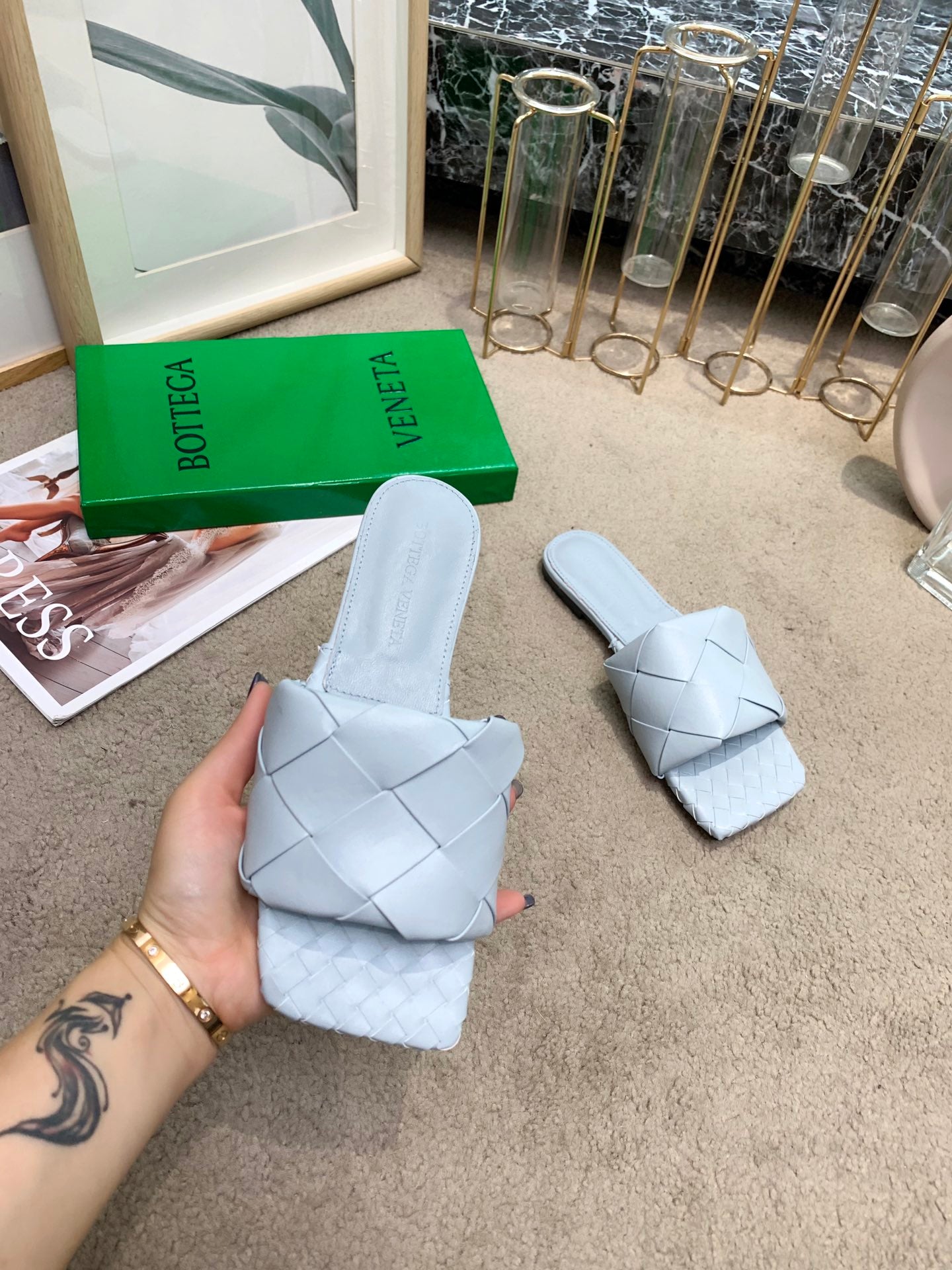 B-Flat woven sandals