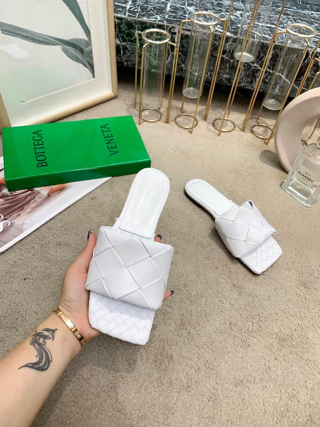 B-Flat woven sandals