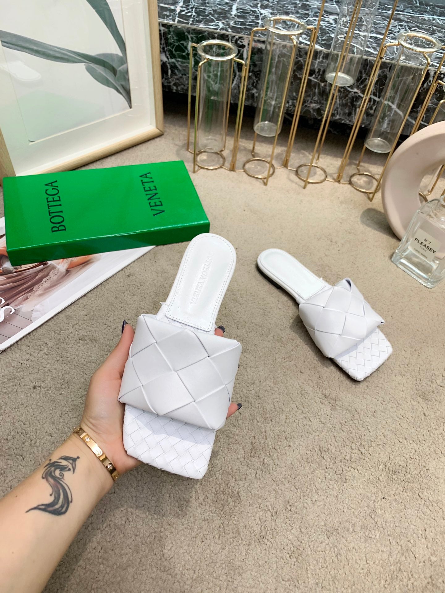 B-Flat woven sandals