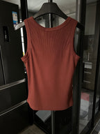 Women's Sleeveless Ribbed Tank Top