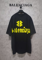 Unisex Distressed Tape-Effect Print T-Shirt – Premium Cotton