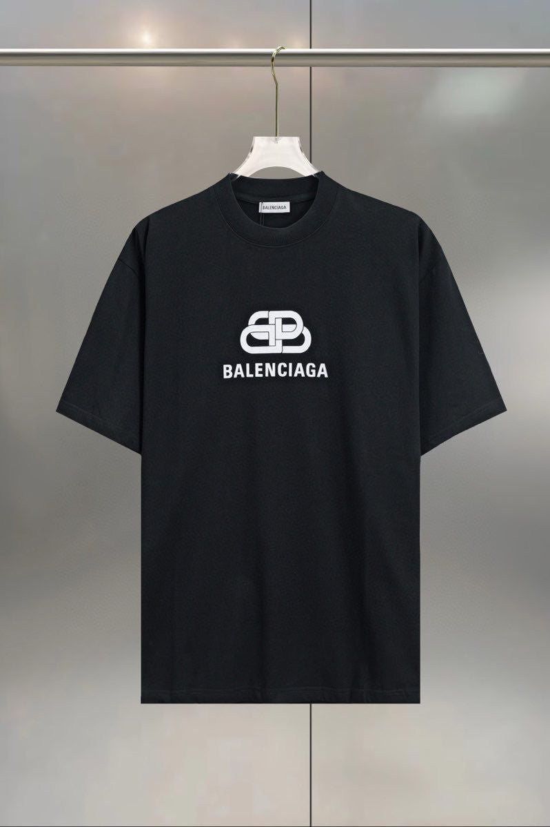 Unisex Logo Print Round-Neck T-Shirt