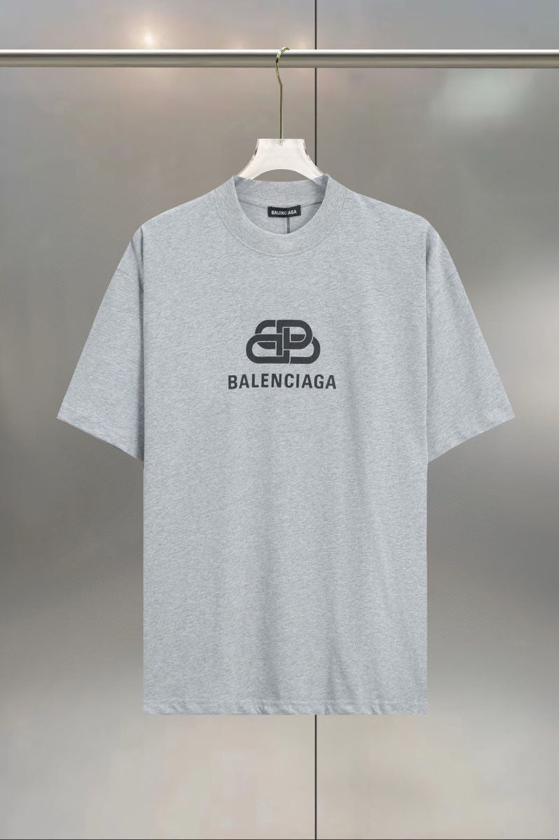 Unisex Logo Print Round-Neck T-Shirt