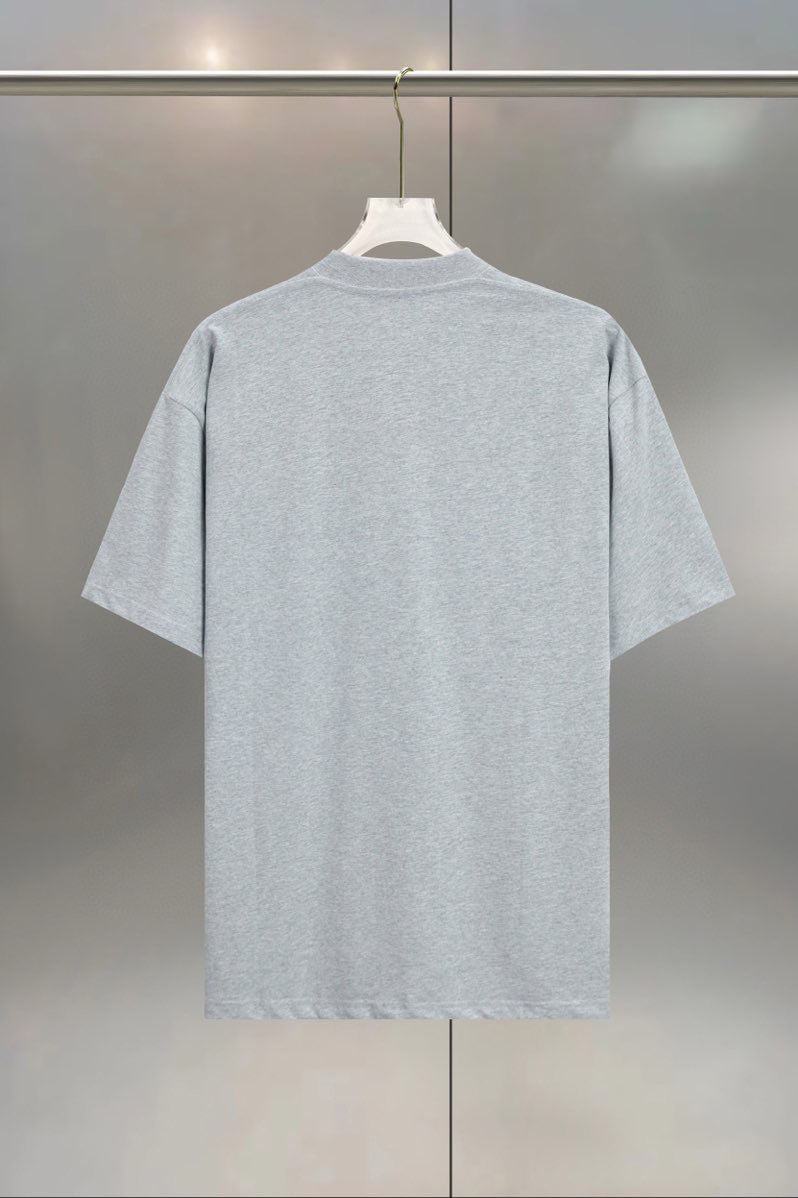 Unisex Logo Print Round-Neck T-Shirt