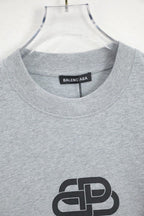 Unisex Logo Print Round-Neck T-Shirt