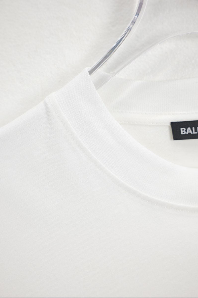 Unisex Logo Print Round-Neck T-Shirt