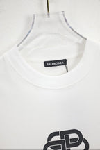 Unisex Logo Print Round-Neck T-Shirt