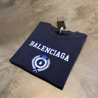 Unisex Cracked Letter Print T-Shirt