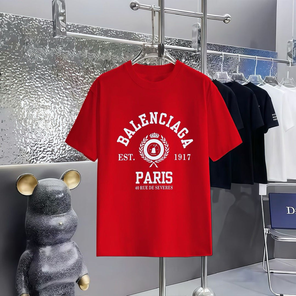 Unisex 280g B B Print T-Shirt