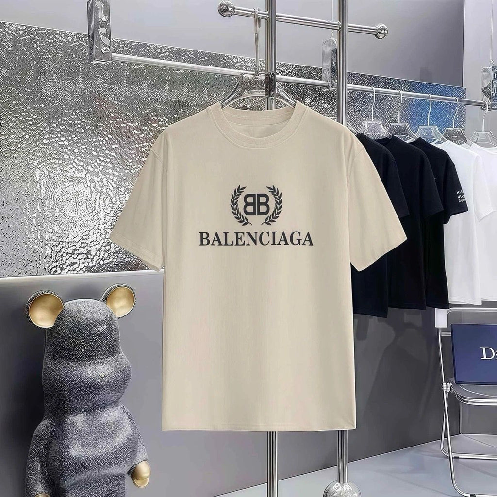 Unisex 280g B B Print T-Shirt