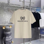 Unisex 280g B B Print T-Shirt