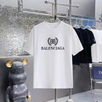 Unisex 280g B B Print T-Shirt