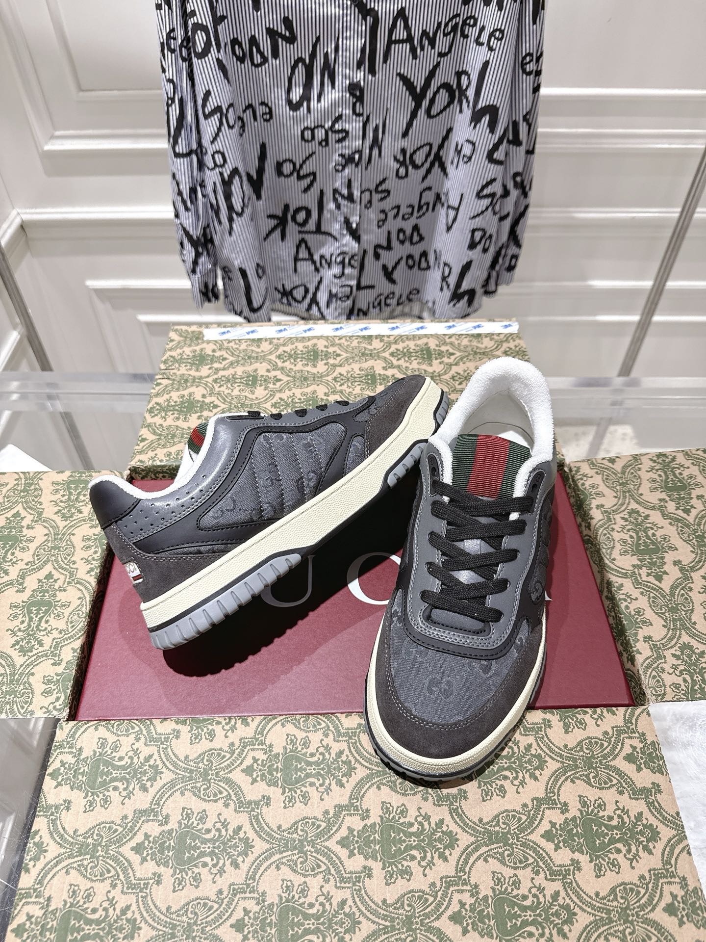 Vintage-Inspired Distressed Sneakers