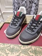 Vintage-Inspired Distressed Sneakers