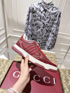 Vintage-Inspired Distressed Sneakers