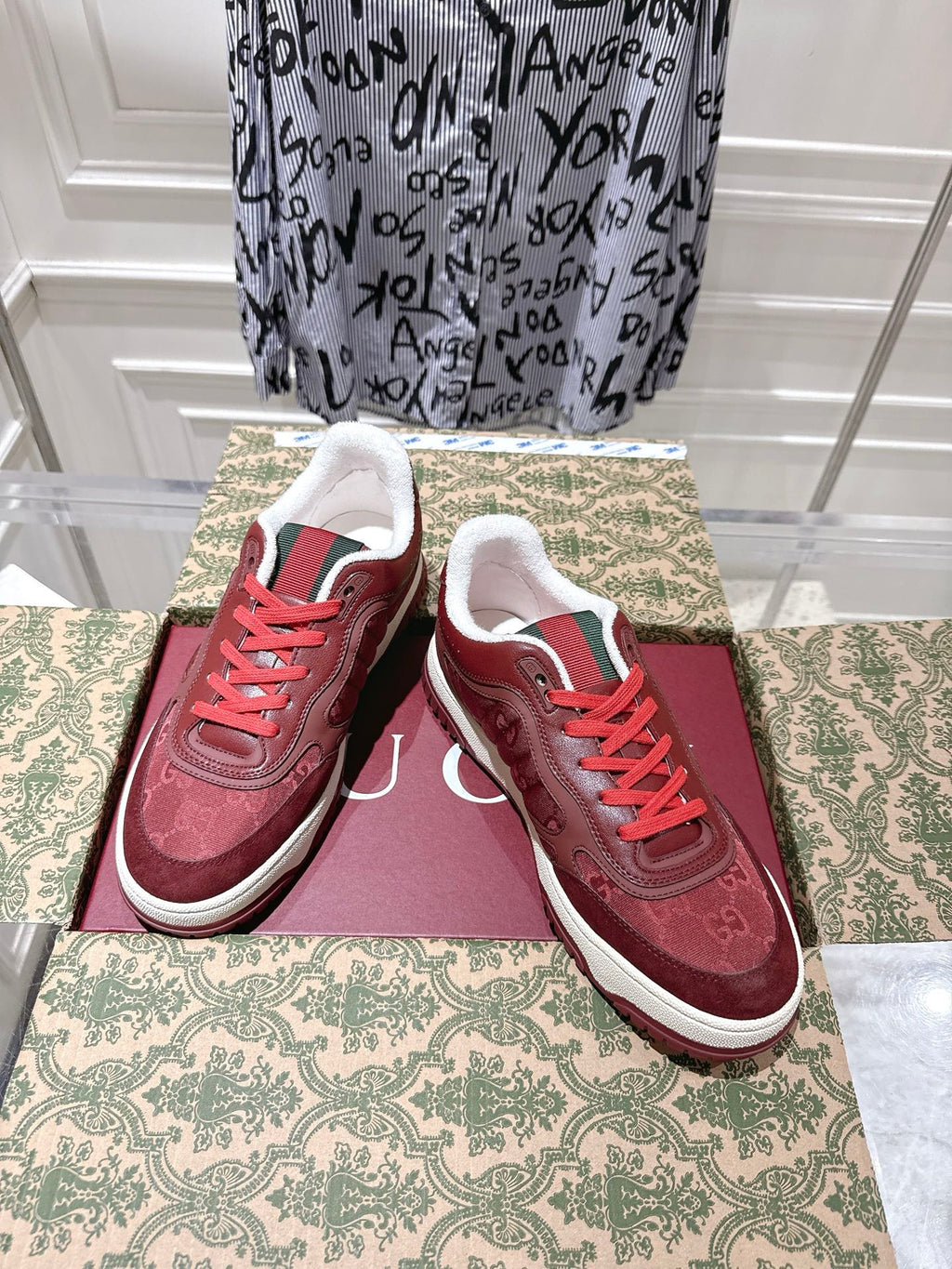 Vintage-Inspired Distressed Sneakers