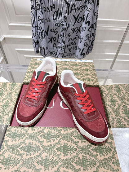 Vintage-Inspired Distressed Sneakers