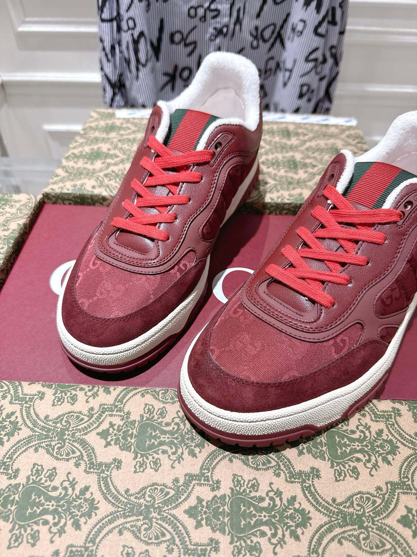 Vintage-Inspired Distressed Sneakers