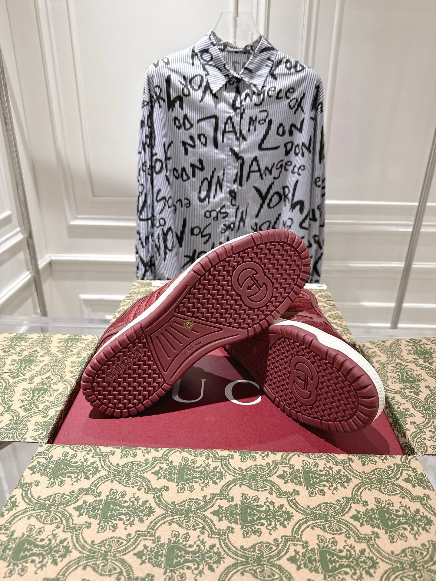 Vintage-Inspired Distressed Sneakers