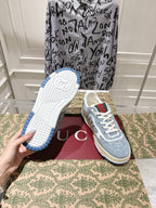 Vintage-Inspired Distressed Sneakers