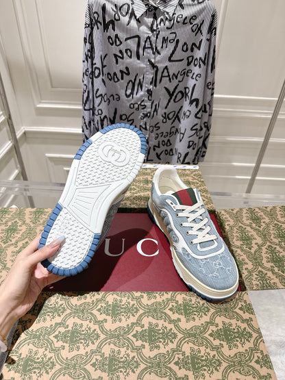 Vintage-Inspired Distressed Sneakers