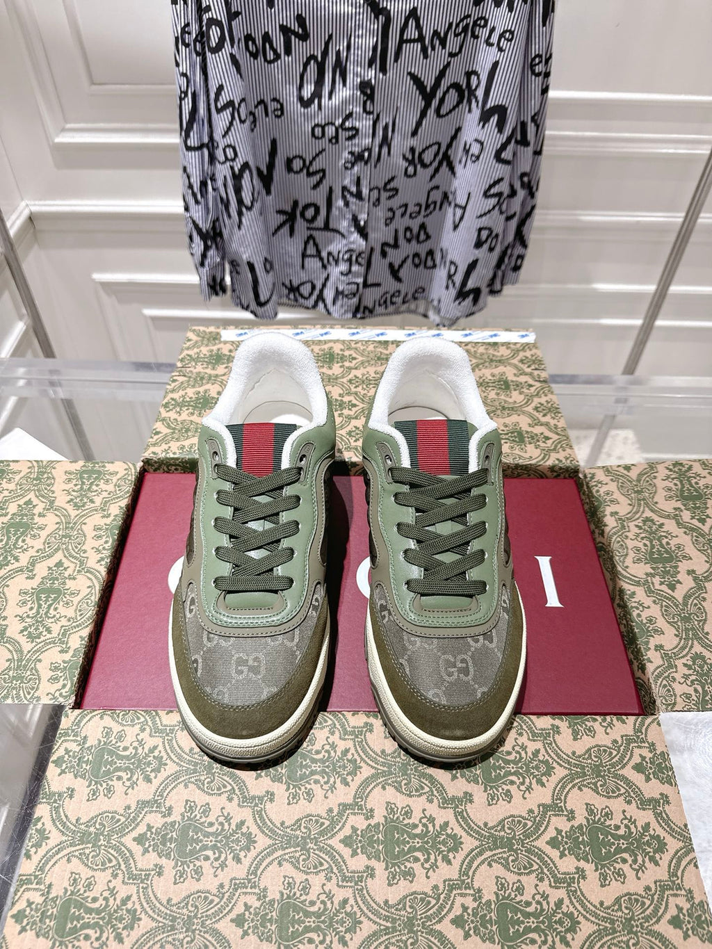 Vintage-Inspired Distressed Sneakers