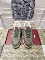 Vintage-Inspired Distressed Sneakers