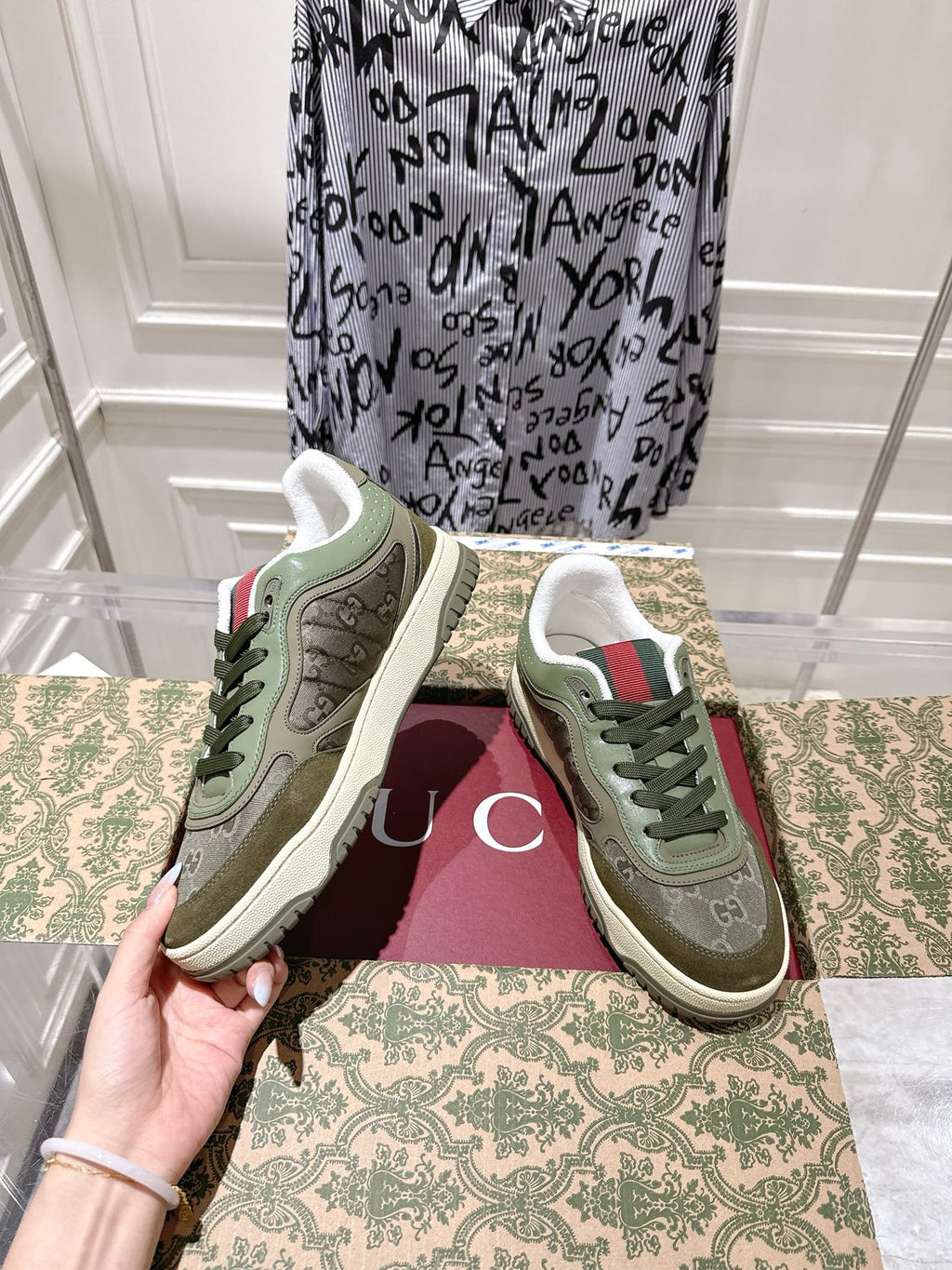 Vintage-Inspired Distressed Sneakers