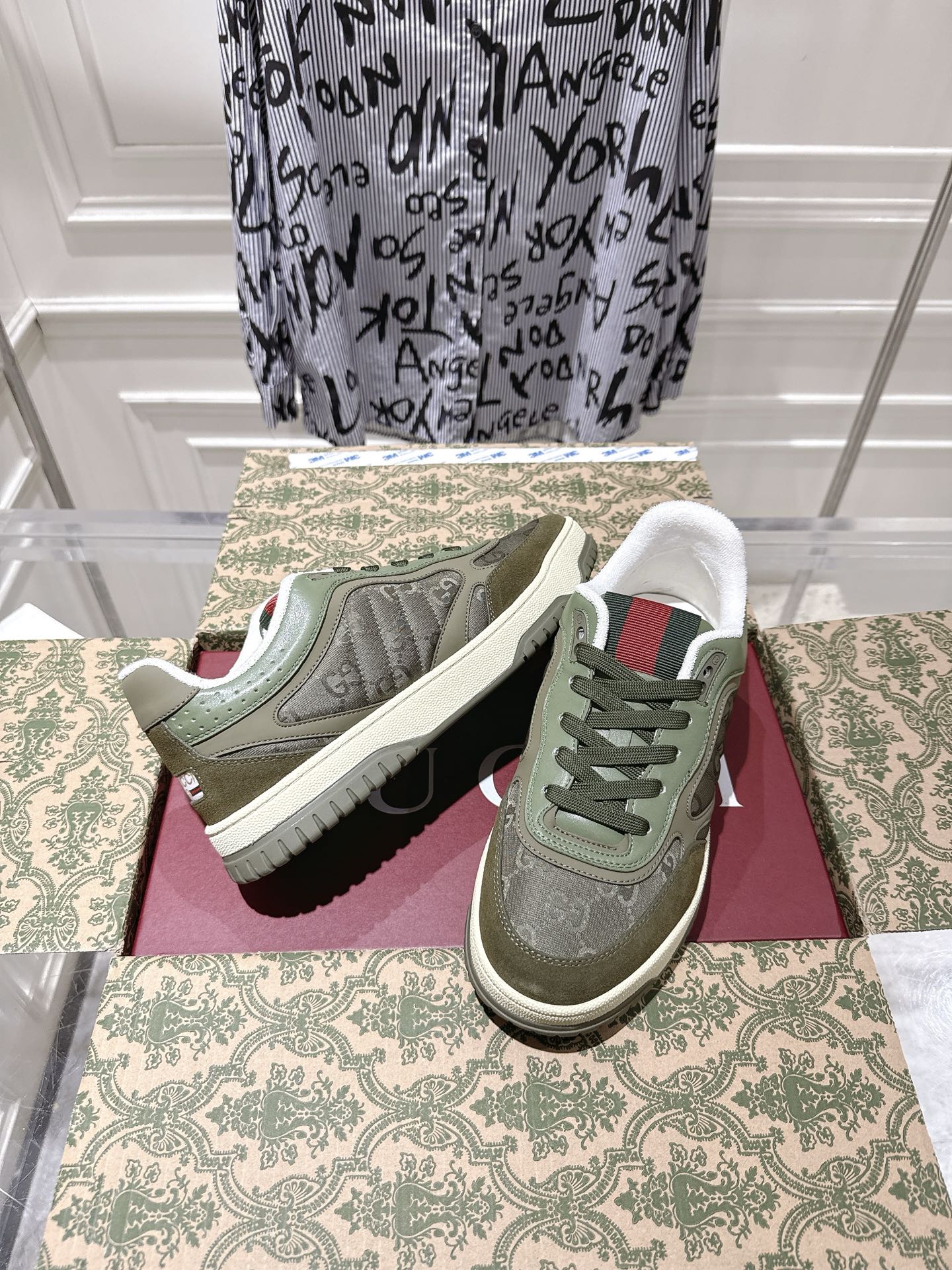 Vintage-Inspired Distressed Sneakers