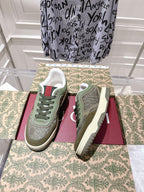 Vintage-Inspired Distressed Sneakers