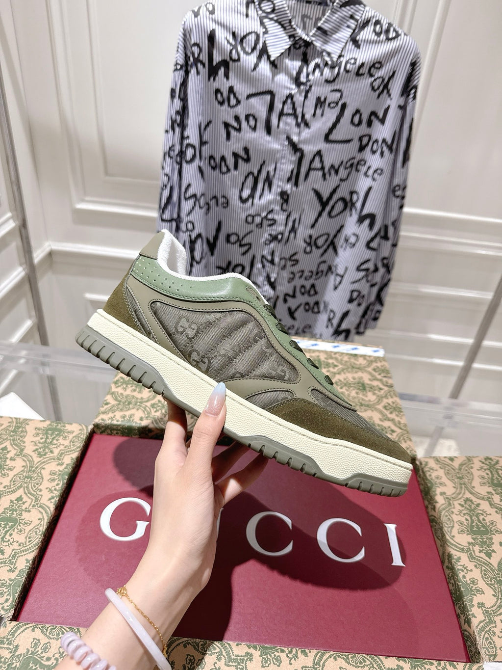 Vintage-Inspired Distressed Sneakers