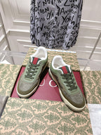 Vintage-Inspired Distressed Sneakers