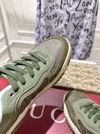 Vintage-Inspired Distressed Sneakers