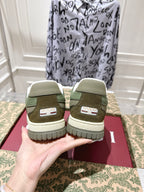 Vintage-Inspired Distressed Sneakers