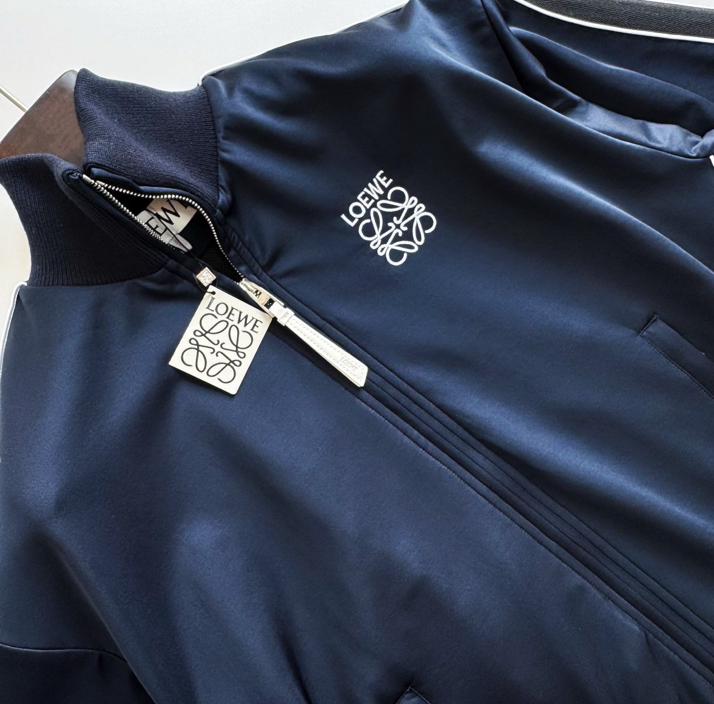 *OEWE* Tech Fabric Embroidered Tracksuit