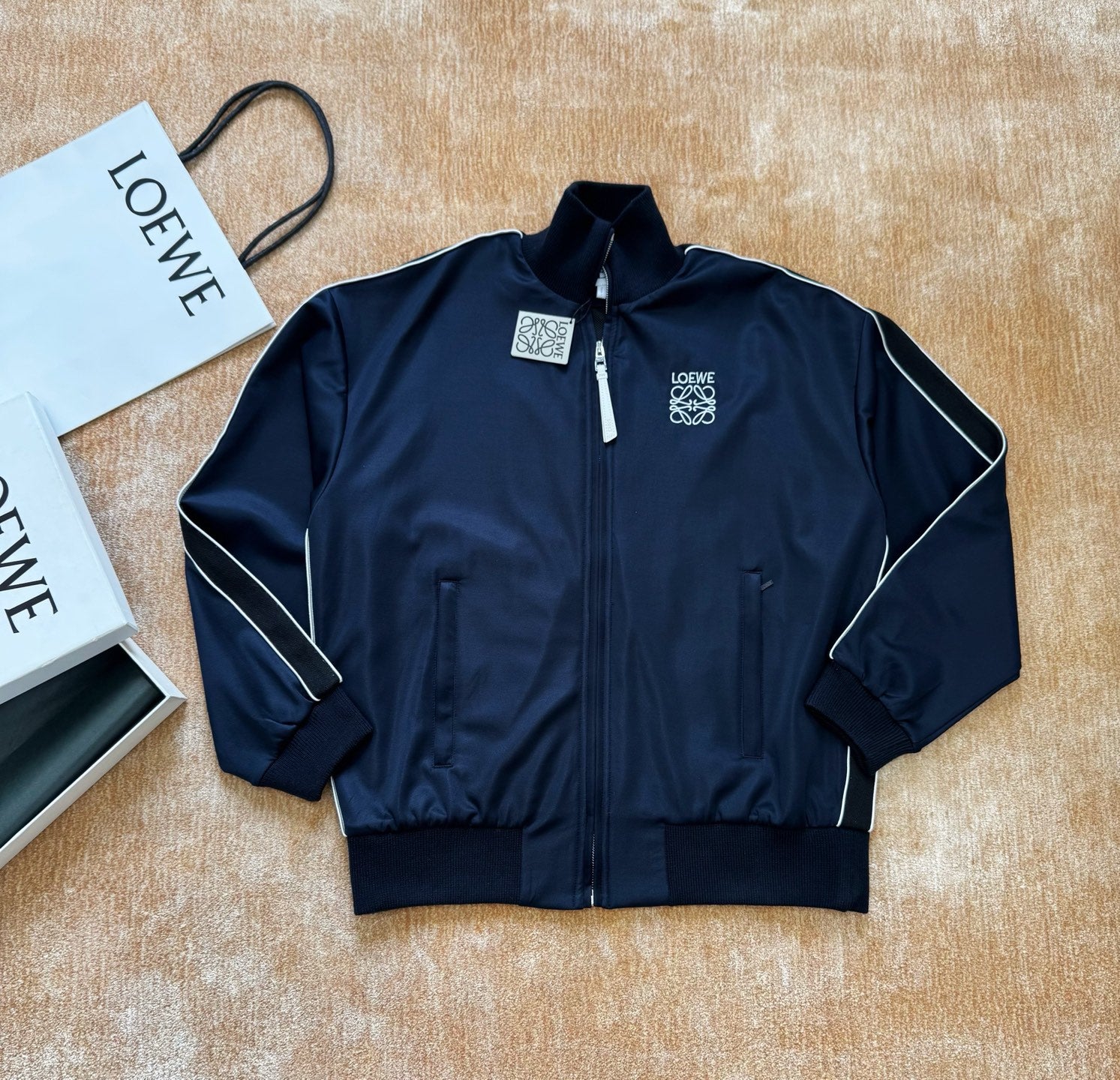 *OEWE* Tech Fabric Embroidered Tracksuit