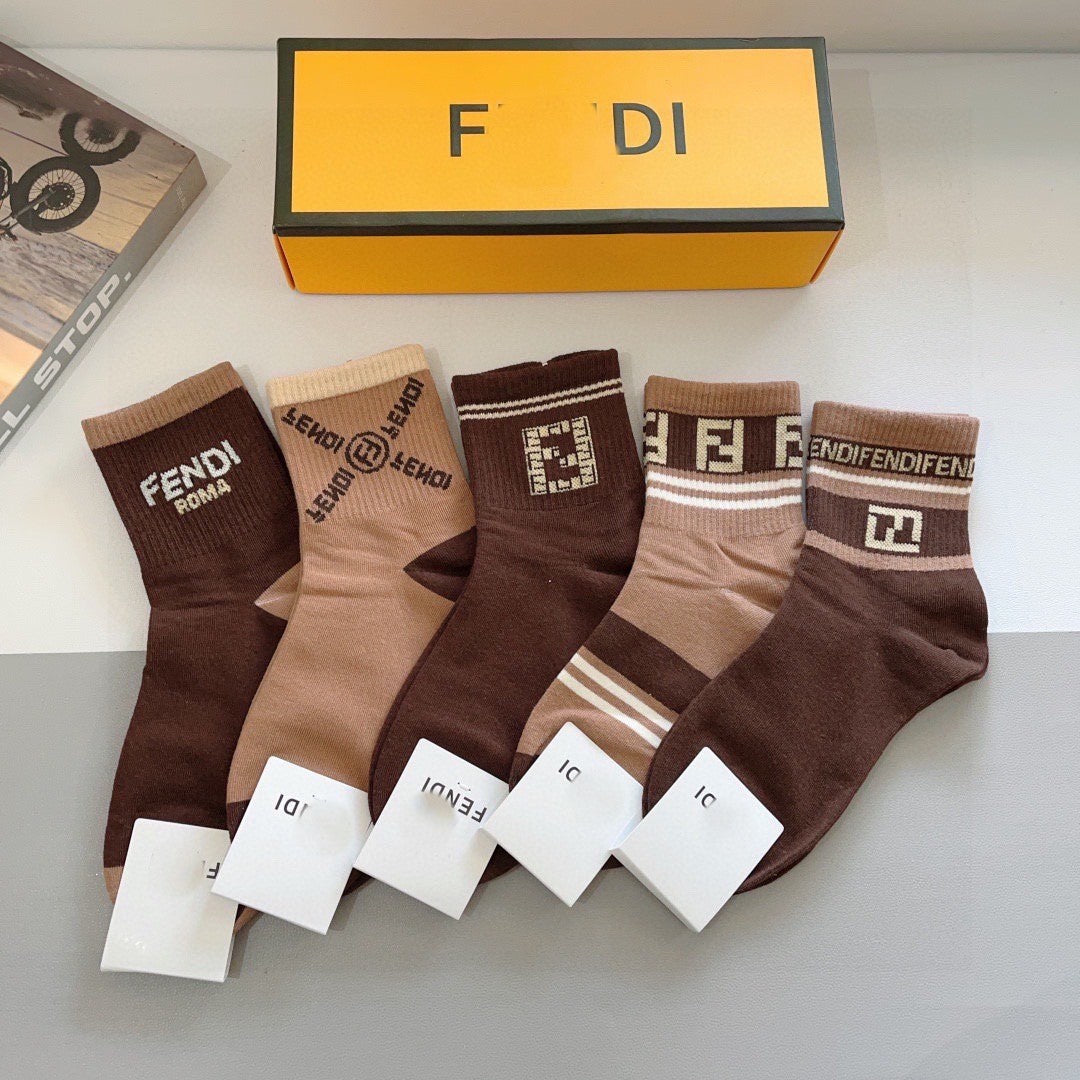Premium Cotton Short Socks (5-Pair Special Edition)