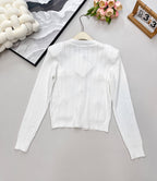 BLMN Luxury Knit Cardigan – Gold Button Edition