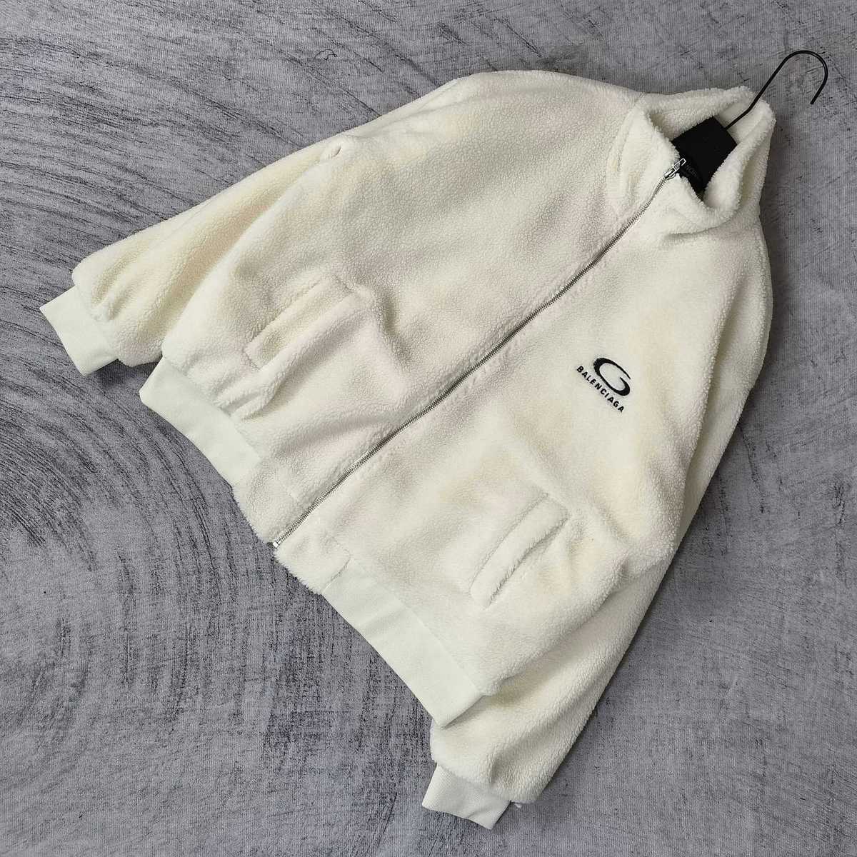 LOOP Sport Embroidered Teddy Fleece Jacket