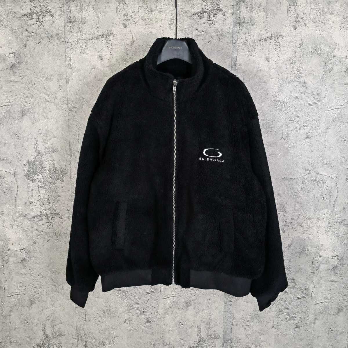 LOOP Sport Embroidered Teddy Fleece Jacket