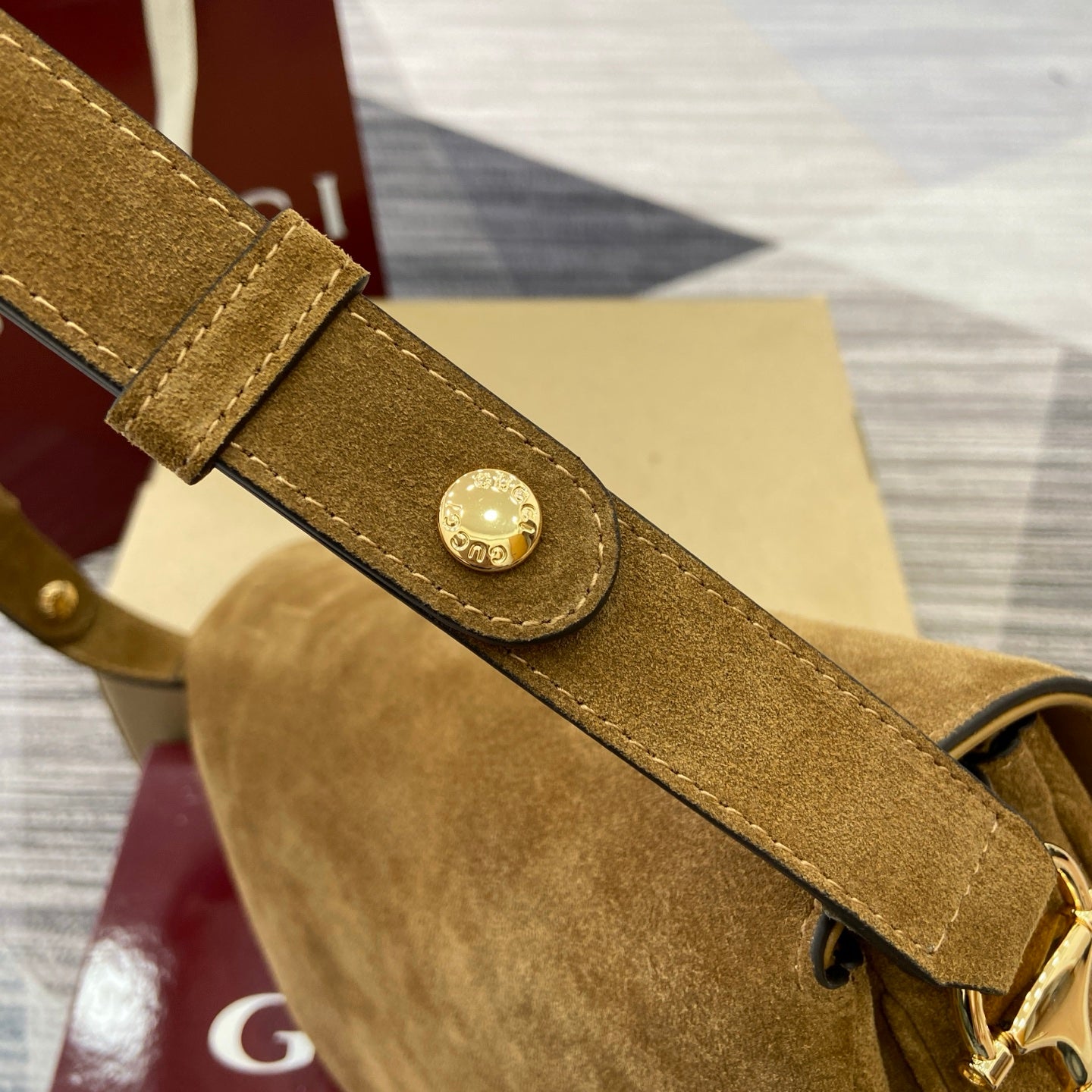 Horsebit 1955 Bag suede (Premium Quality )