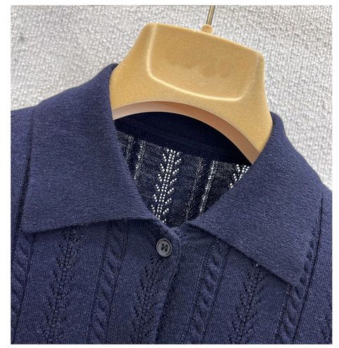 Women’s Pointelle & Cable-Knit Cashmere Cardigan