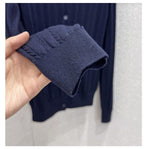 Women’s Pointelle & Cable-Knit Cashmere Cardigan