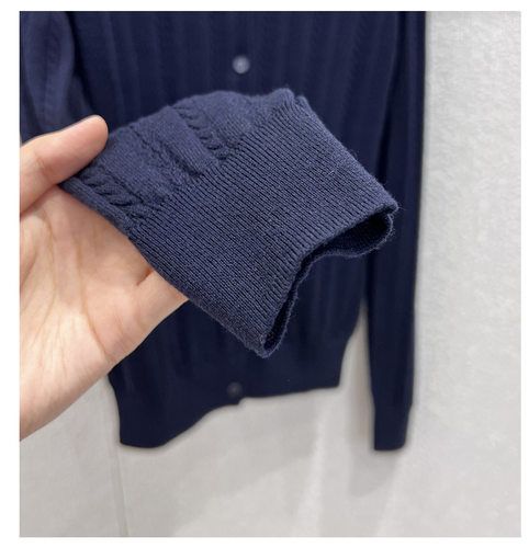 Women’s Pointelle & Cable-Knit Cashmere Cardigan