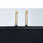 Luxury Pavé Hoop Earrings