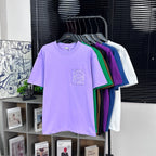 Embroidered Logo Pocket Short-Sleeve T-Shirt