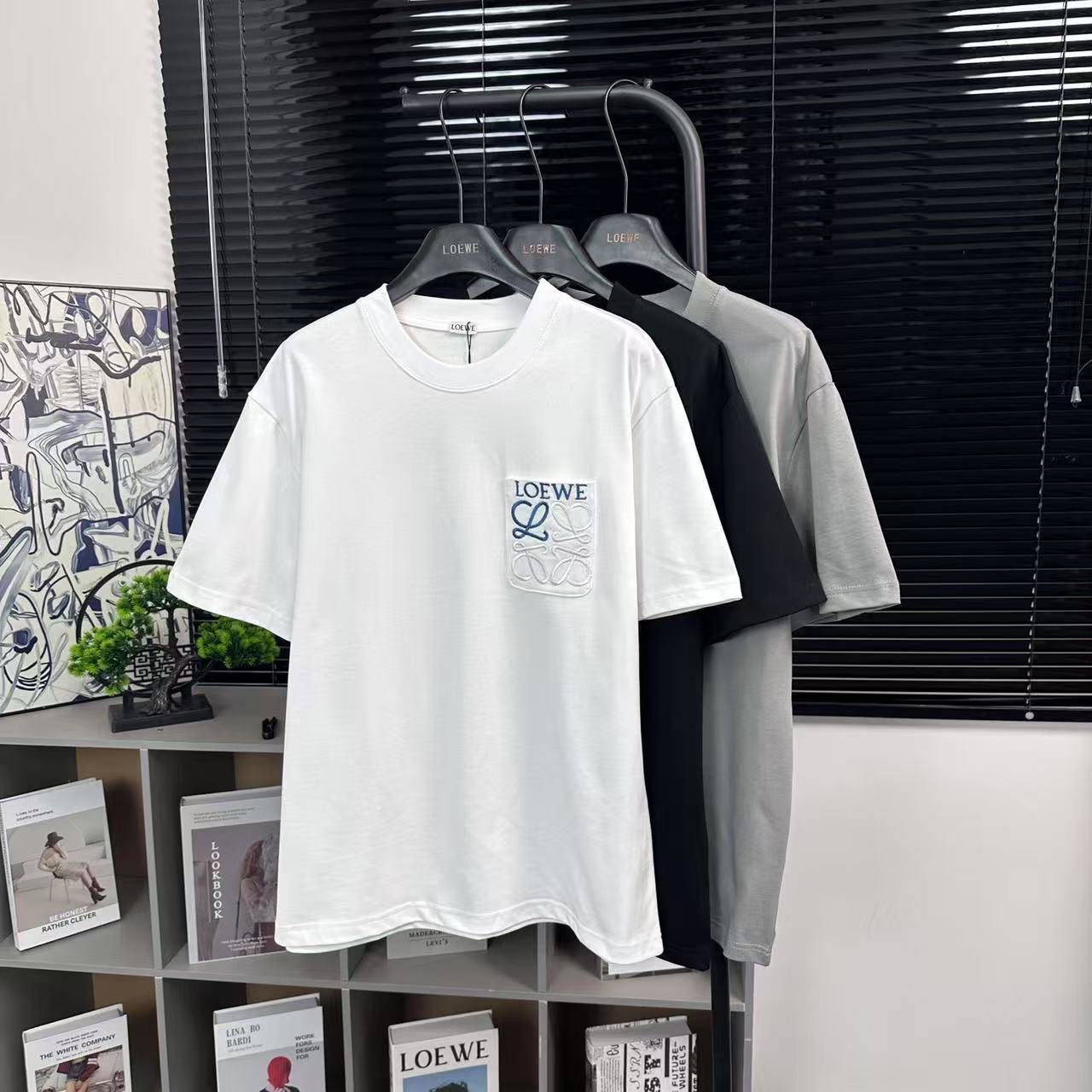 Embroidered Logo Pocket Short-Sleeve T-Shirt