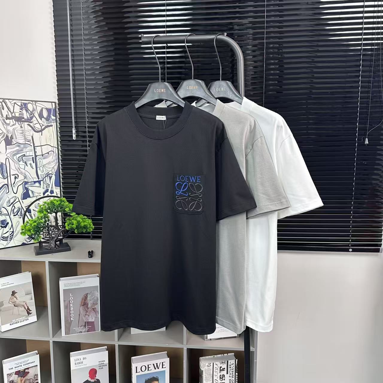 Embroidered Logo Pocket Short-Sleeve T-Shirt